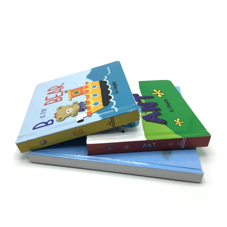 Children's cards know letters board book binding