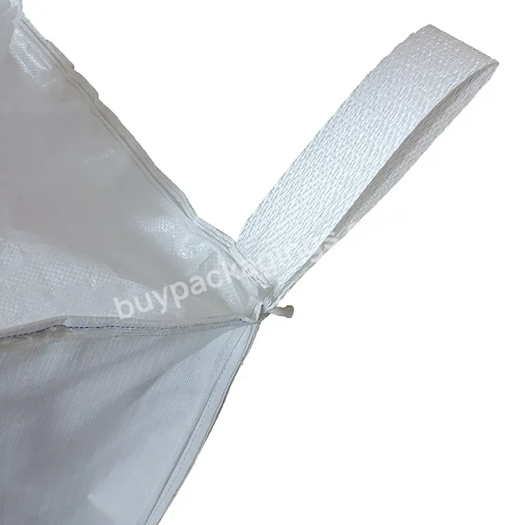 China 2 Ton Fabric Pp Big Bulk Bag Packing For Corn And Other Agriculture Or Cement Easy Handle More Resistance Safety