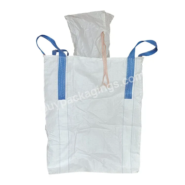 China Agriculture Big Jumbo Bags Cement 1 Ton 1.5ton Pallet Fibc Gravel Bag