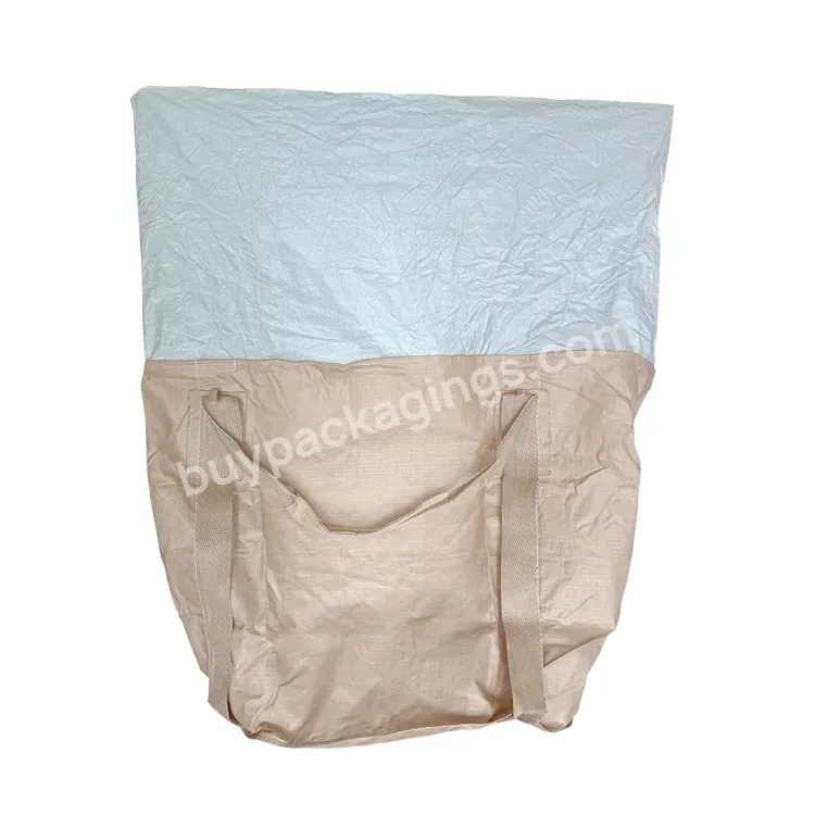 China Agriculture Wholesale Sand Packaging 500kg 1000kg 1200kg 1500kg Mining Fibc Pp Jumbo Bulk Woven Big Ton Bag