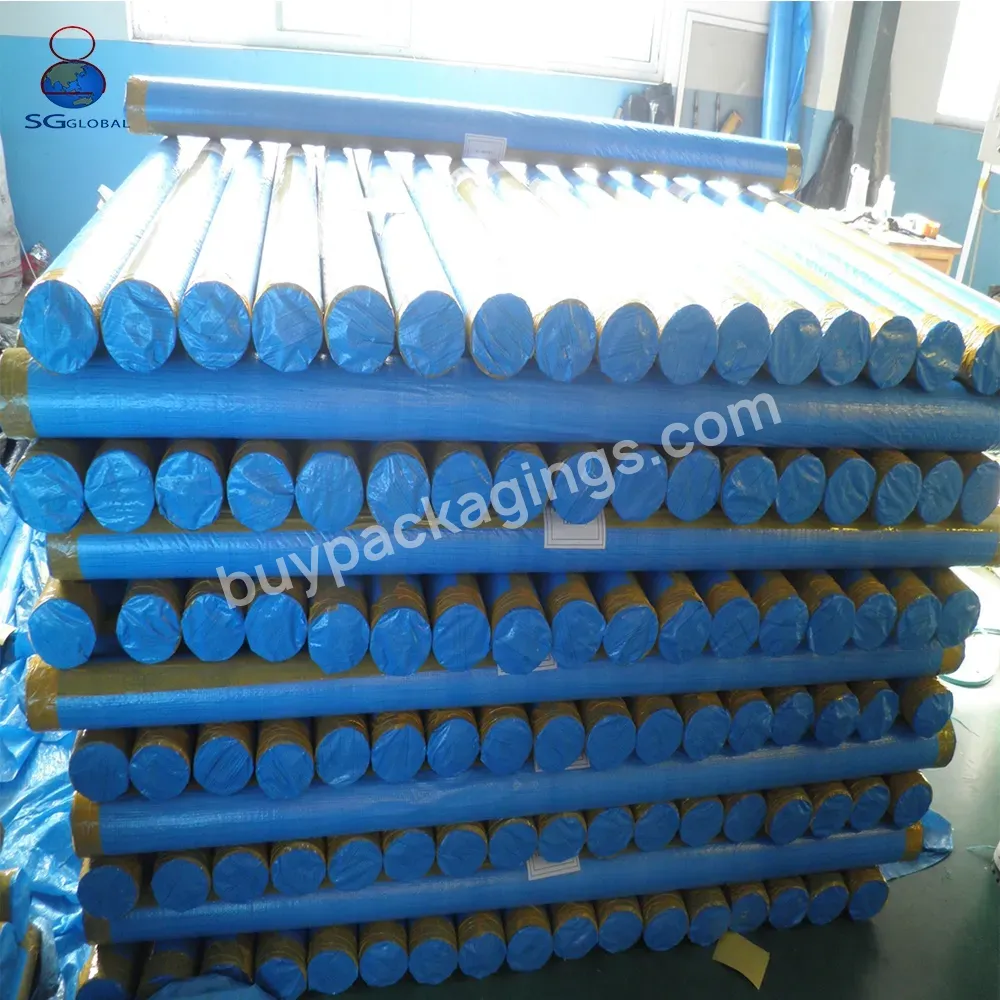 China Blue Waterproof Raw Material 120g M2 Pe Tarpaulin - Buy 120g M2 Pe Tarpaulin,Raw Material Pe Tarpaulin,Waterproof Pe Tarpaulin.