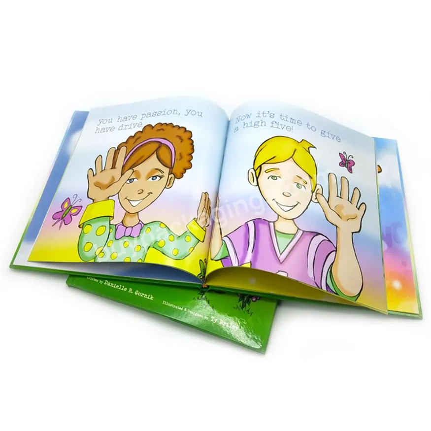 China Book Printing Factory OEM Hardcover Children Books Full Color Coloring Book Printing