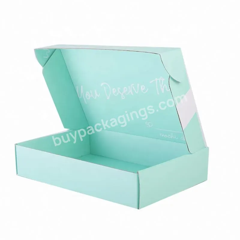 China Custom Food Grade Fresh Green Food Container Take Away Food Items Mailer Packaging Donut Box
