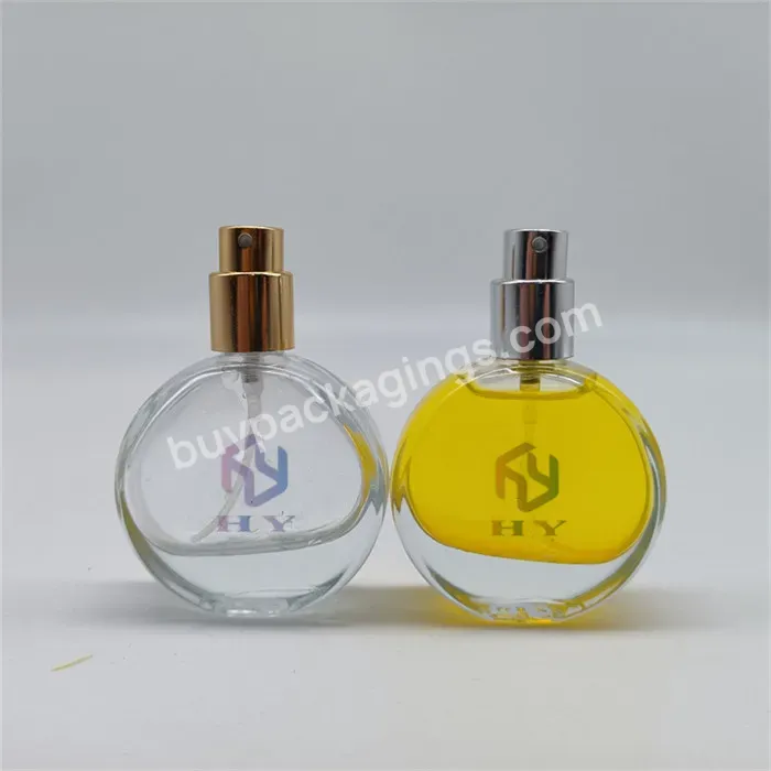 China Custom High Quality 30ml 50ml Fine Spray Luxury Fragrance Oil Bottle Cylinder Shape Empty Perfume Bottles For Sale