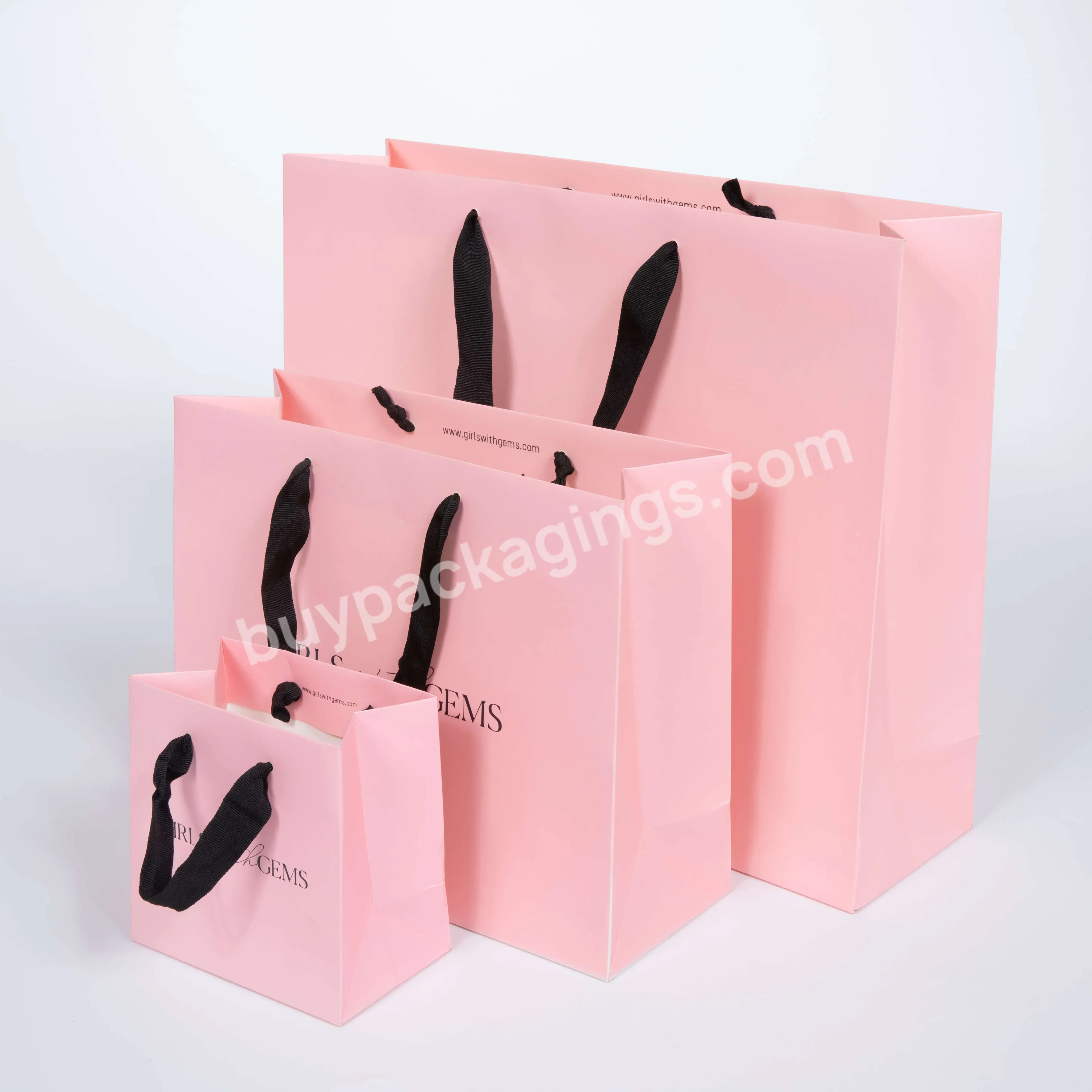 China Custom Logo Luxury Paper Bag Print Cheap Supplier With Your Logo