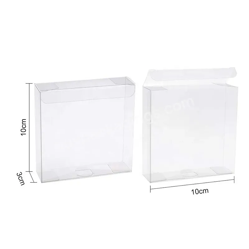 China Factory Custom 2 Inch 2x2 Size 4x4 8x8 12x12 13x13 14x14cm Variety Clear Plastic Candy Packaging Wedding Gift Box