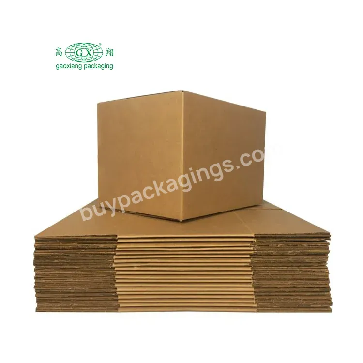 China Factory Custom Logo Printed Carton Cardboard Shipping Box Corrugated Packaging Paper Box Brownie Packaging Box