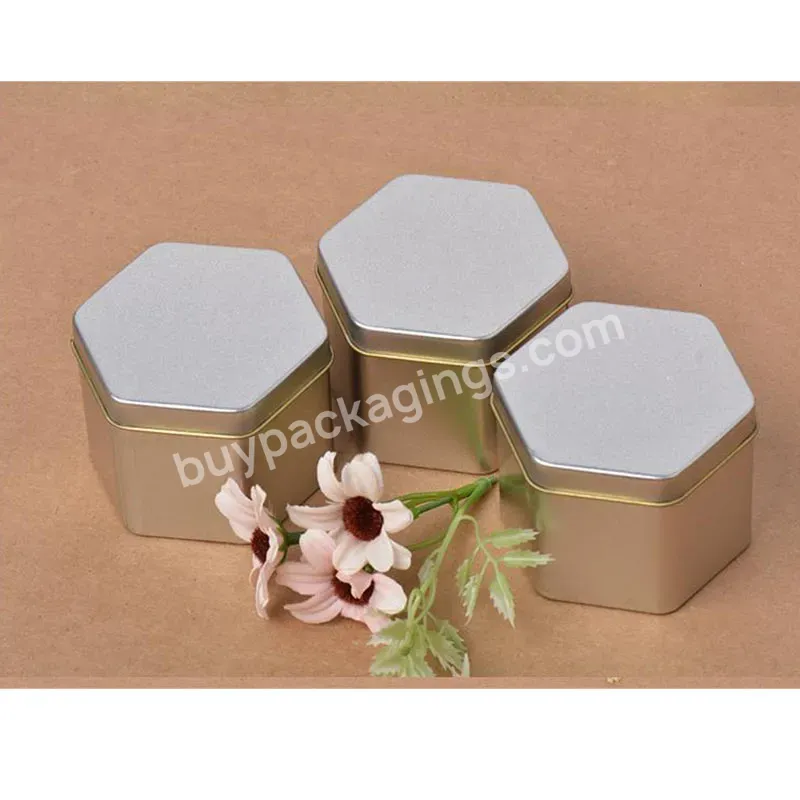 China Factory High Quality Metal Candle Tin Jar Small Candle Tin Box