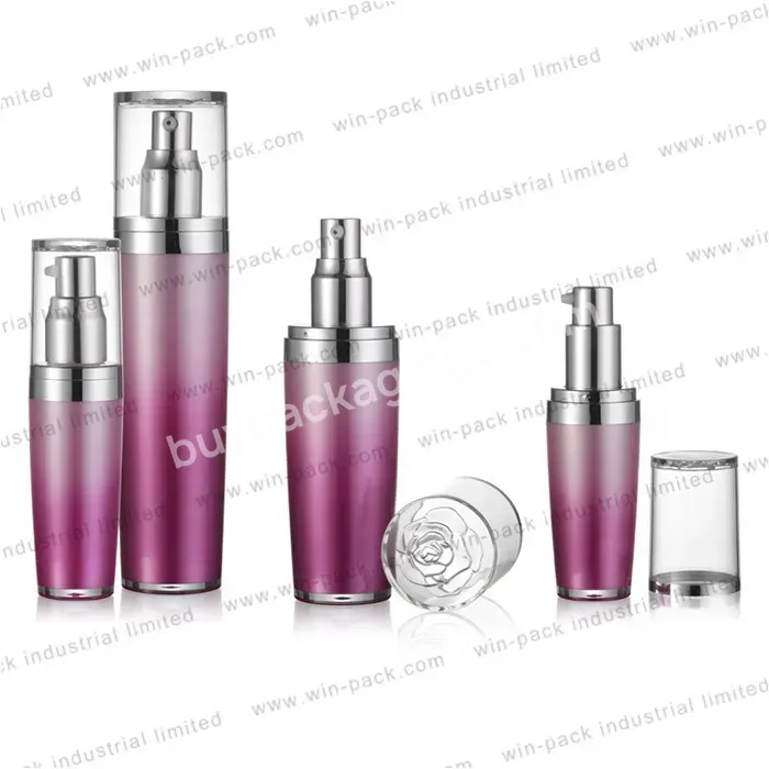 China Factory New Design Cute Lotion Containers 15ml 30ml 50ml Acrylic Lotion Bottle