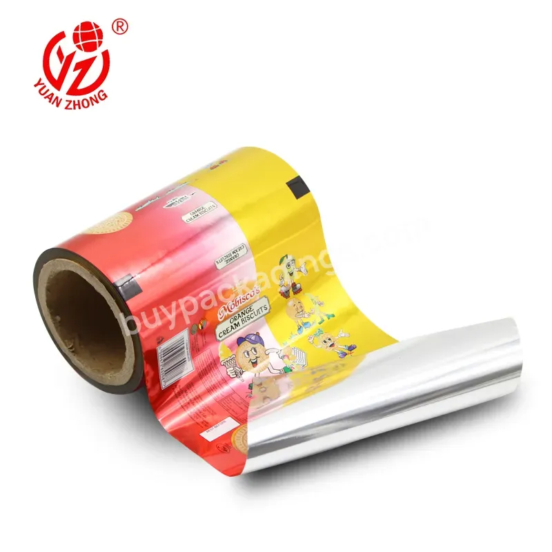 China Factory Pe Foil Aluminum Food Package Ice Pop Plastic Wrapper Roll