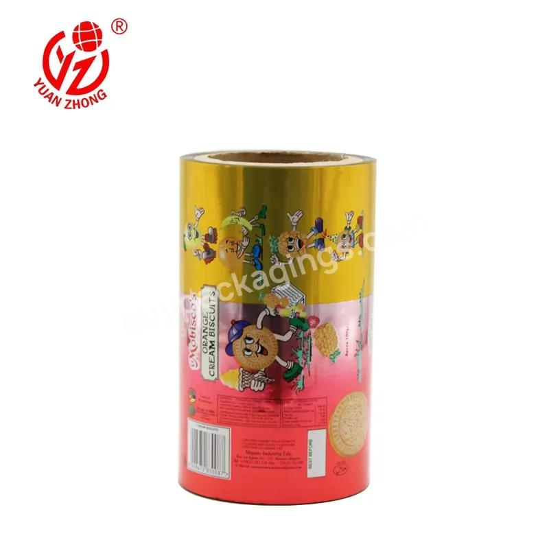 China Factory Pe Foil Aluminum Food Package Ice Pop Plastic Wrapper Roll