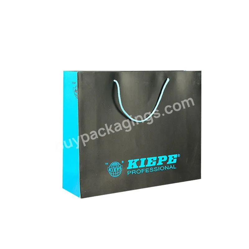 China Factory Price Custom Drawstring Luxury Shopping Bag Paper Bags With Logo