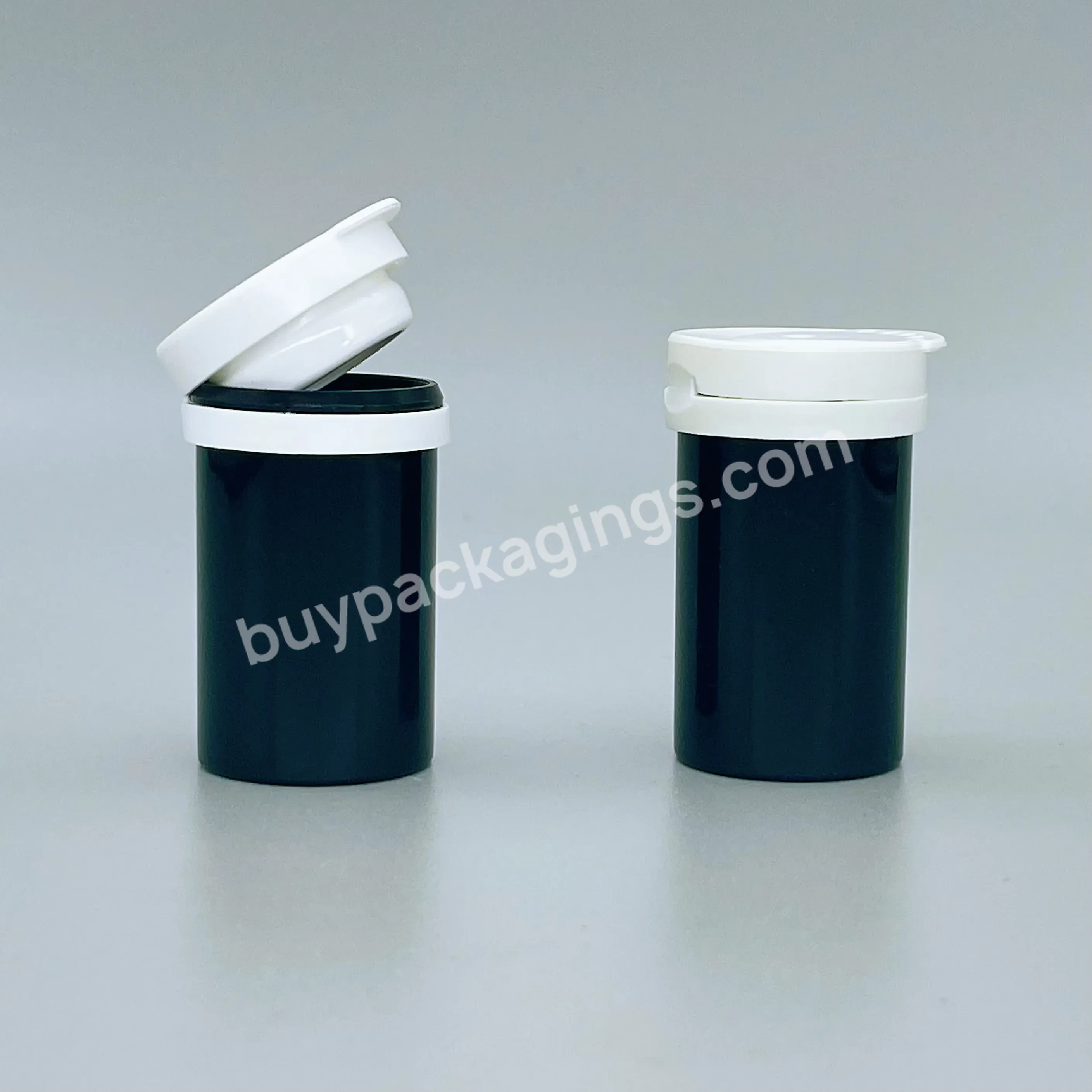 China Factory Price Food Grade Test Strip Tube Candy Plastic Bottle Effervescent Tablets Tube With Desiccant Cap