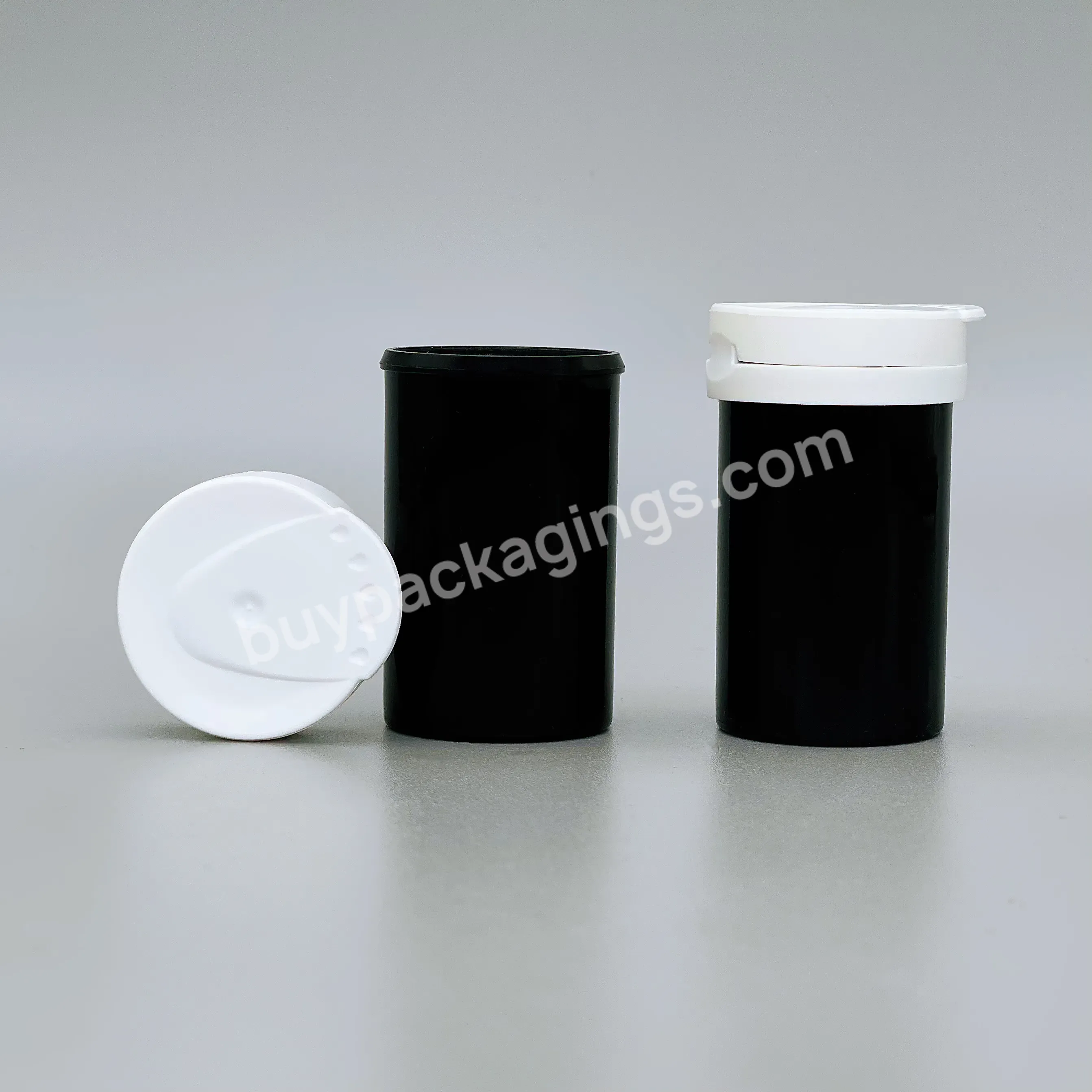 China Factory Price Food Grade Test Strip Tube Candy Plastic Bottle Effervescent Tablets Tube With Desiccant Cap