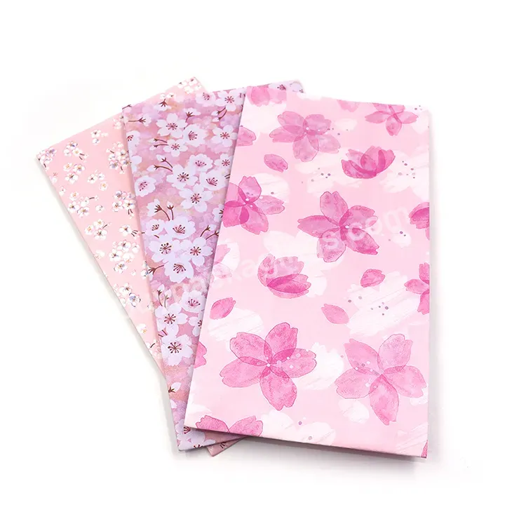 China Factory Price Pink Rose Flower Design Gift Paper Bag