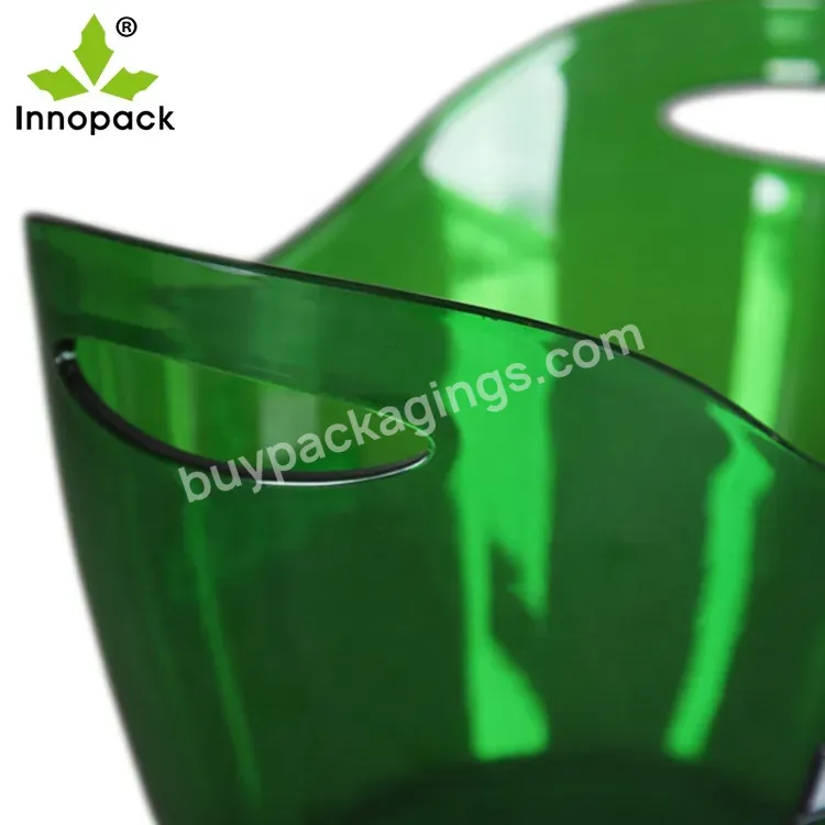 China Factory Promotion 3.5l Oval Shape Ice Buckets