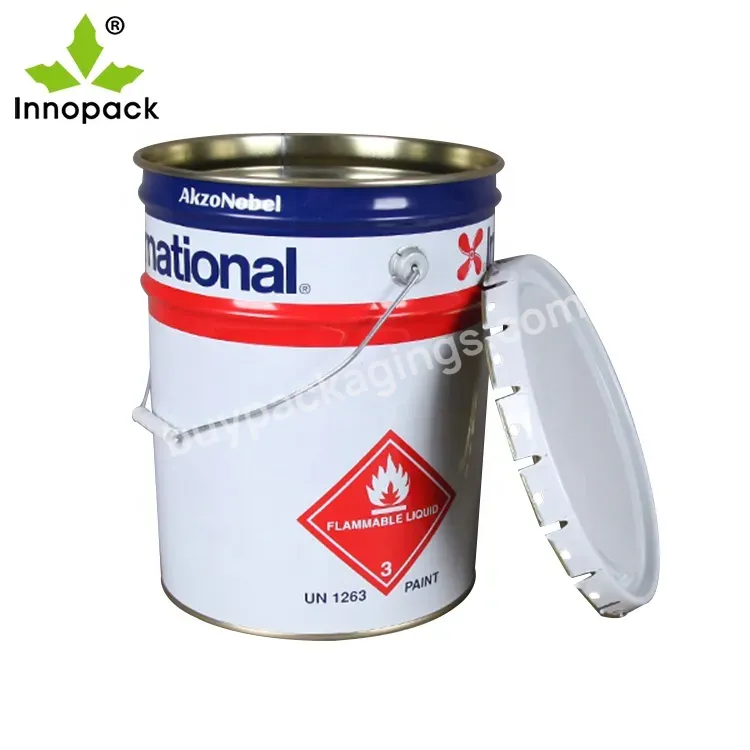 China Factory Promotion Metal Bucket With Flower Lid At Good Price