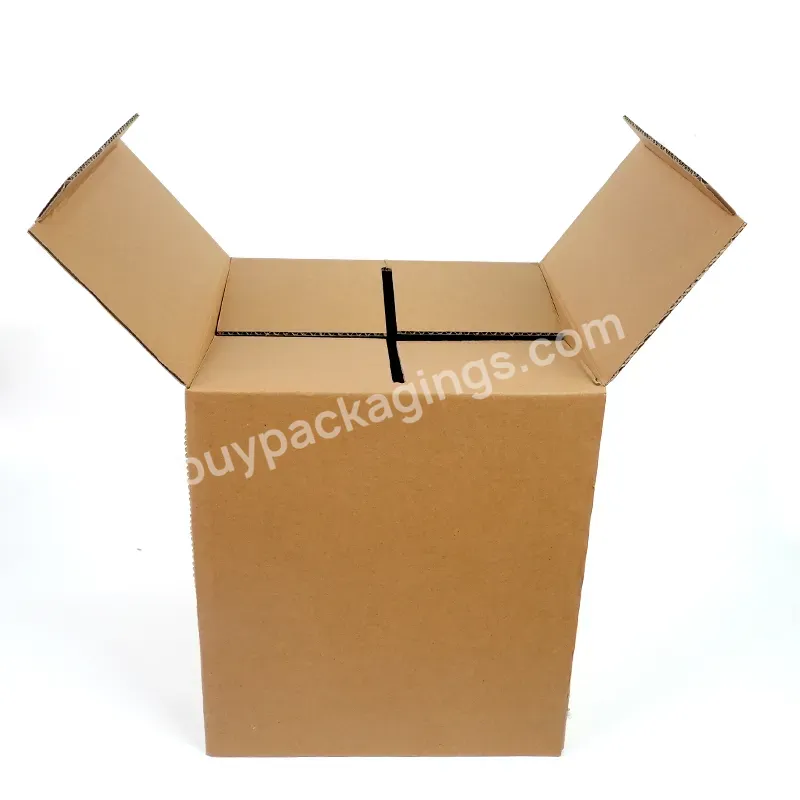 China Factory Recycle Paper Corrugated Carton Plant Shipping Cartons Paper Boxes With Handle