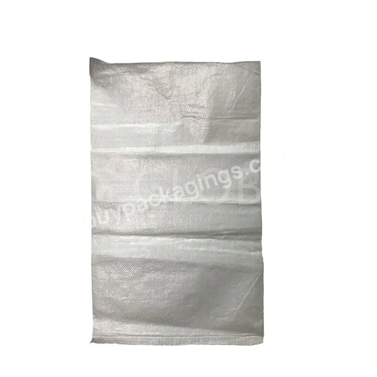 China Factory Supply 50 Kg 25kg Pp Woven Empty Rice Bags For Sale