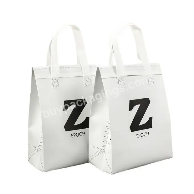 China Factory Waterproof Foldable Recycle Customized Printing Thermal Insulation Delivery Bag For Food Packing - Buy Non Woven Insulation Bag,Insulation Bag For Food Takeaway,Leakproof Thermal Insulation Bag.