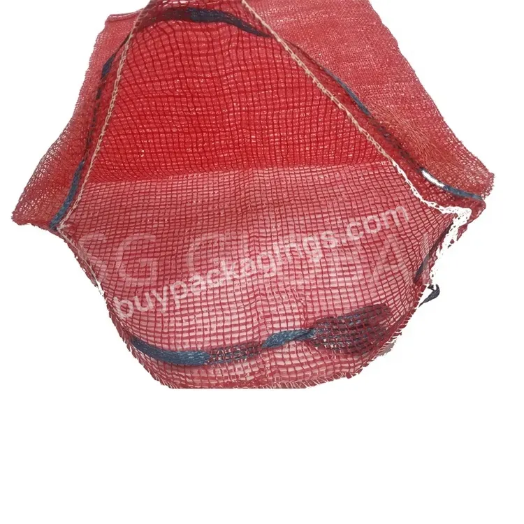 China Factory Wholesale 10kg 25kg 30kg Plastic Net Mesh Fruit Bag