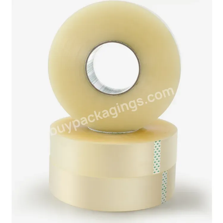 China Factory Wholesale Direct Sale 100% Clear Bopp Adhesive Box Carton Packing Tape