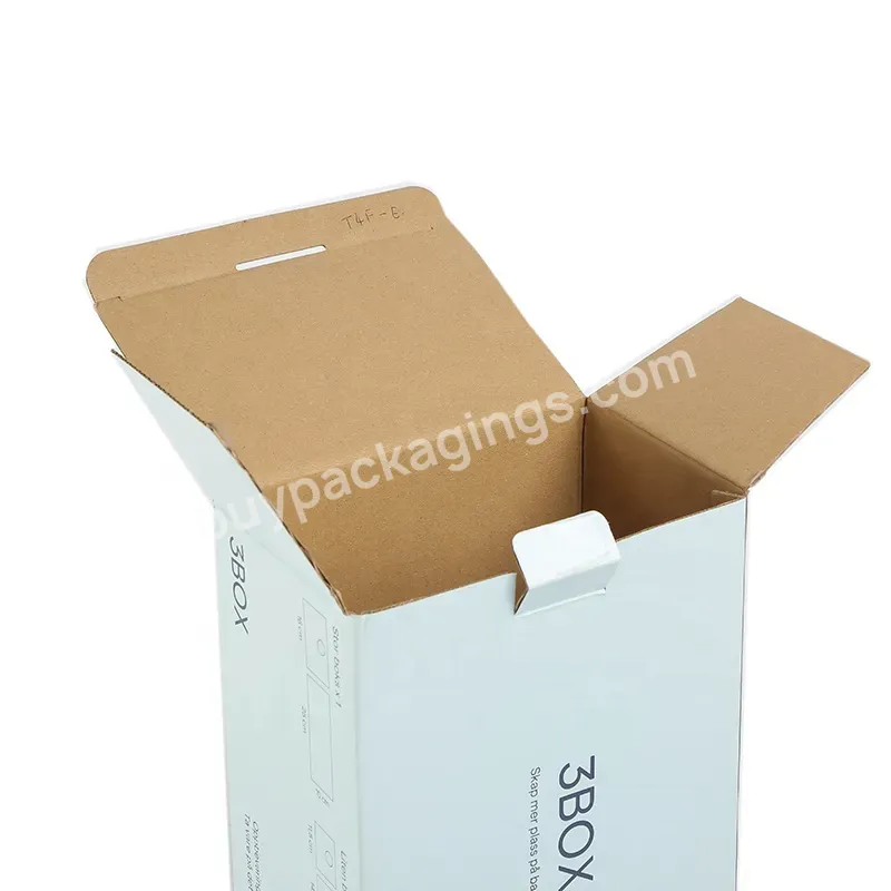 China High-quality Custom Paper Cosmetic Gift Hat Handle Box Custom Lipstick Clothing Cosmetics Corrugated Cardboard Packaging