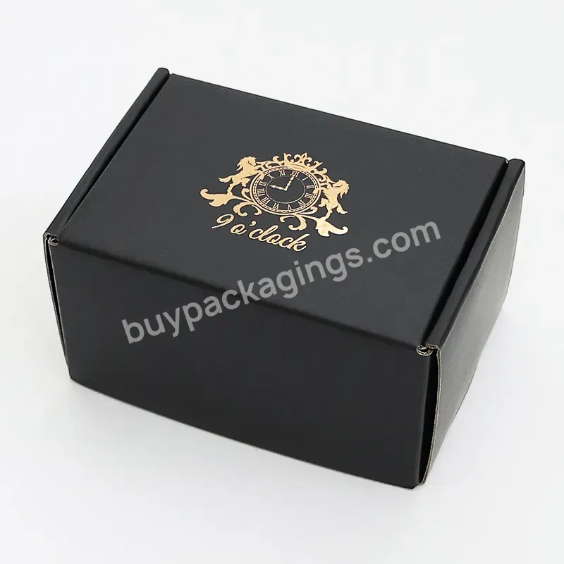 China Maker Custom Black Matte Clothing Boxes With Logo Packaging Custom Packaging Bags For Luxury Gift Box