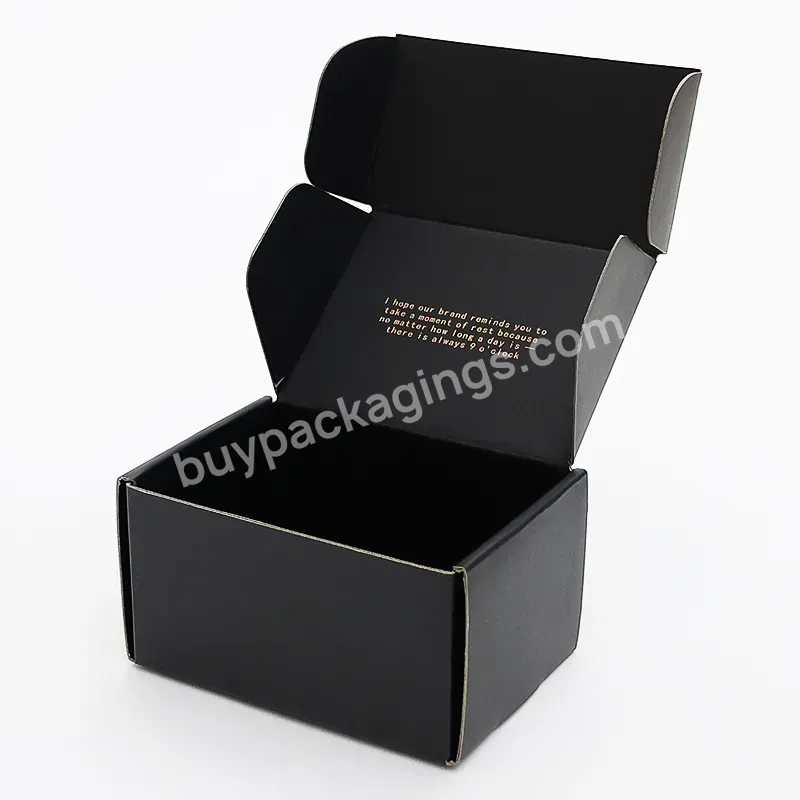 China Maker Custom Black Matte Clothing Boxes With Logo Packaging Custom Packaging Bags For Luxury Gift Box