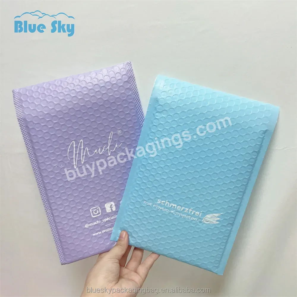 China Maker Custom Shipping Envelope Bag With Bubble Mailer Padded Envelope Bag With Logo