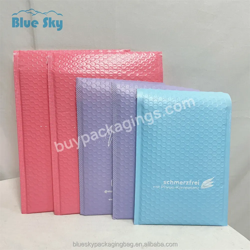 China Maker Custom Shipping Envelope Bag With Bubble Mailer Padded Envelope Bag With Logo