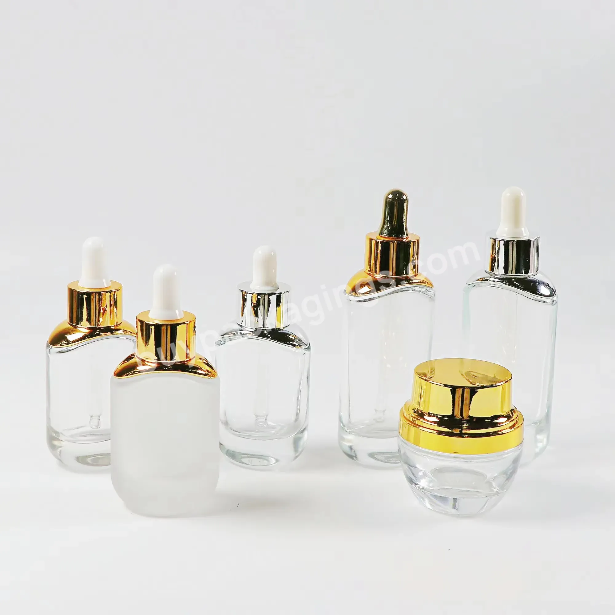 China Manufactory Serum Bottle With Dropper Bottle With Dropper Cap 30ml 30ml Glass Bottle Dropper