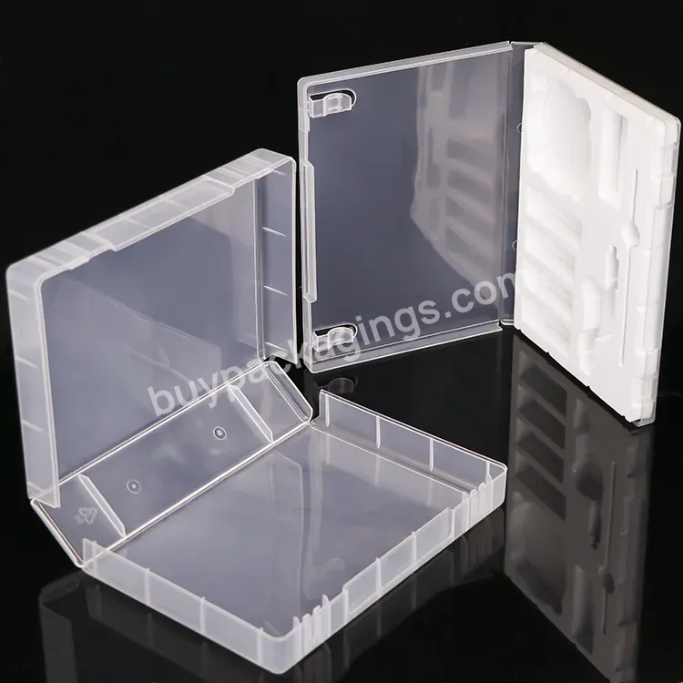China Manufacture Cube Rectangular Small Plastic Compartment Box Small Clear Plastic Box Plastic Storage Box Small
