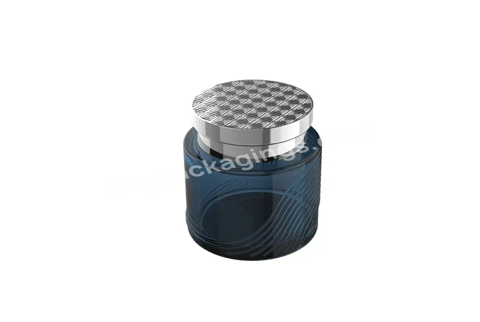 China Manufacturer Cream Glass Cosmetic Jar With Metal Lid - Buy Glass Jar With Metal Lid,Cosmetic Cream Jar,Glass Cosmetic Jar.