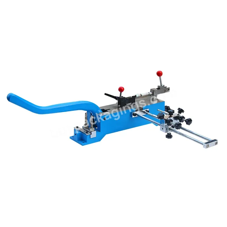 China Manufacturer Die Maker Manual Steel Die Cutting Blade Rule Bending Machine For Dies