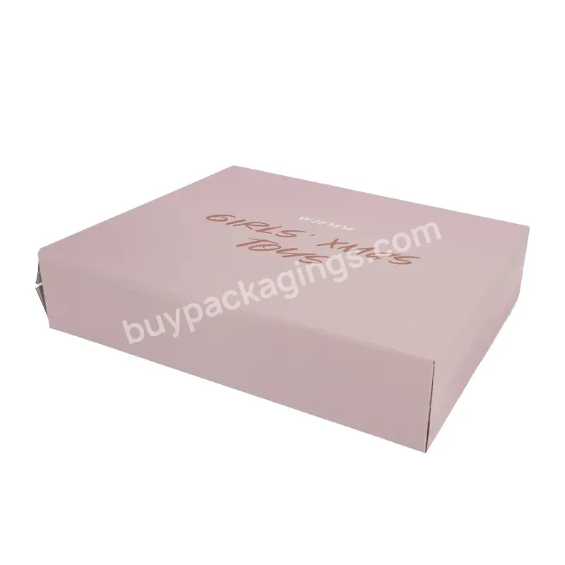 China Manufacturer Factory High Quality Corrugated Clothing Cardboard Wholesale Makeup Cosmetic Paper Box Packaging