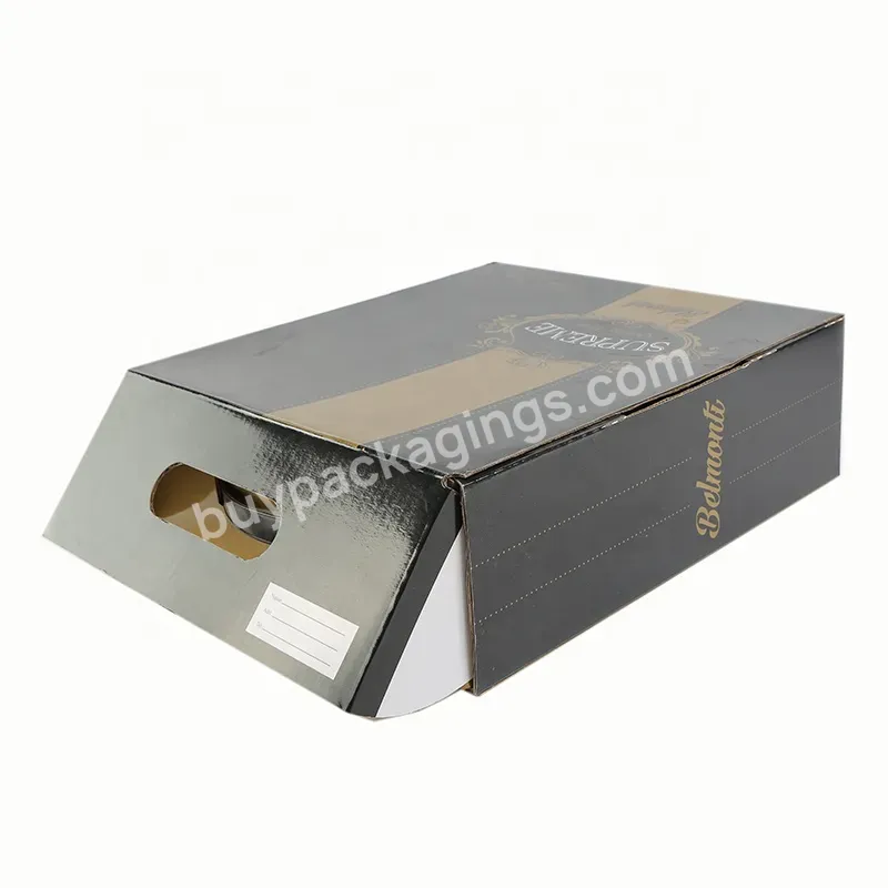 China Manufacturer Factory High Quality Corrugated Clothing Cardboard Wholesale Wine Plant Packaging