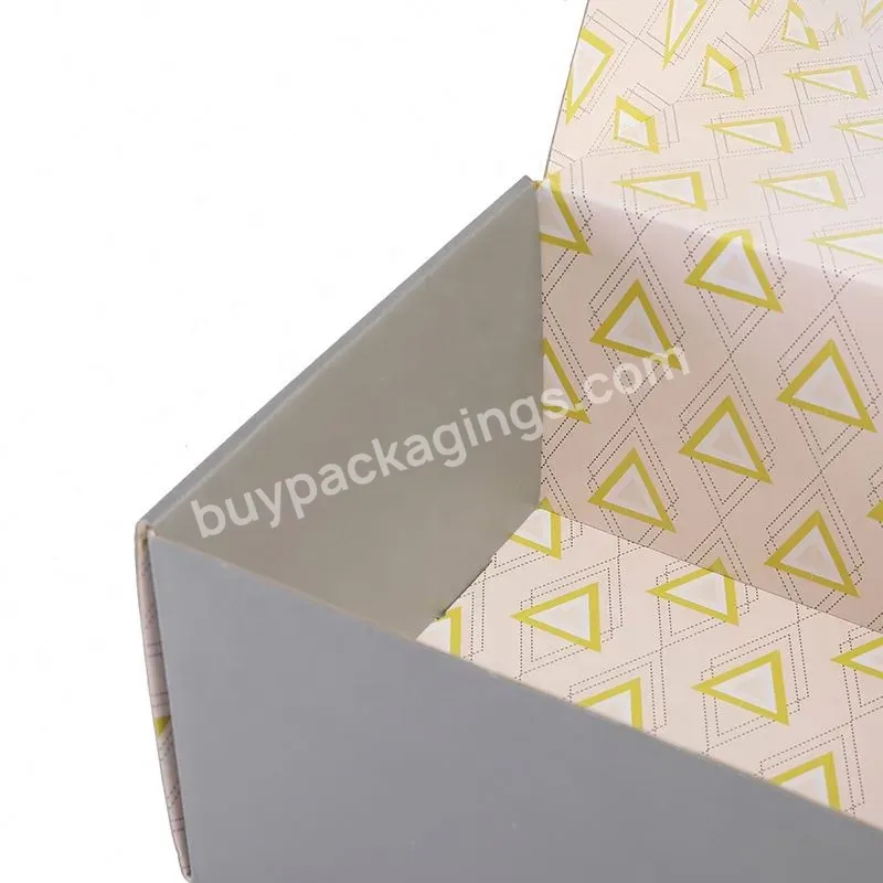 China Manufacturer Factory High Quality Corrugated Matt Lamination Wholesale Cmyk Printing Paper Box Packaging