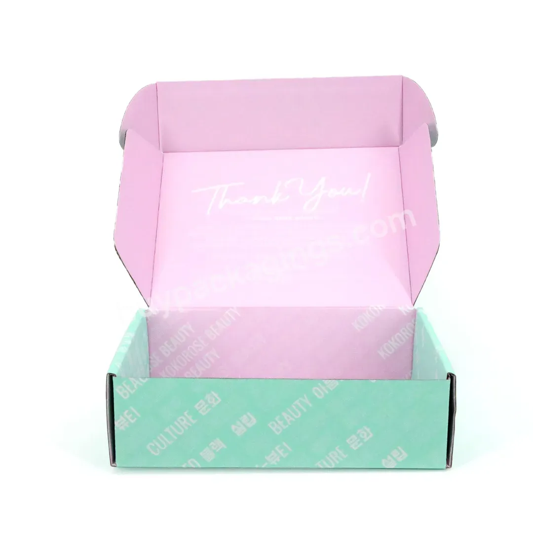 China Manufacturer Factory High Quality Corrugated Matt Lamination Wholesale Paper Box Packaging