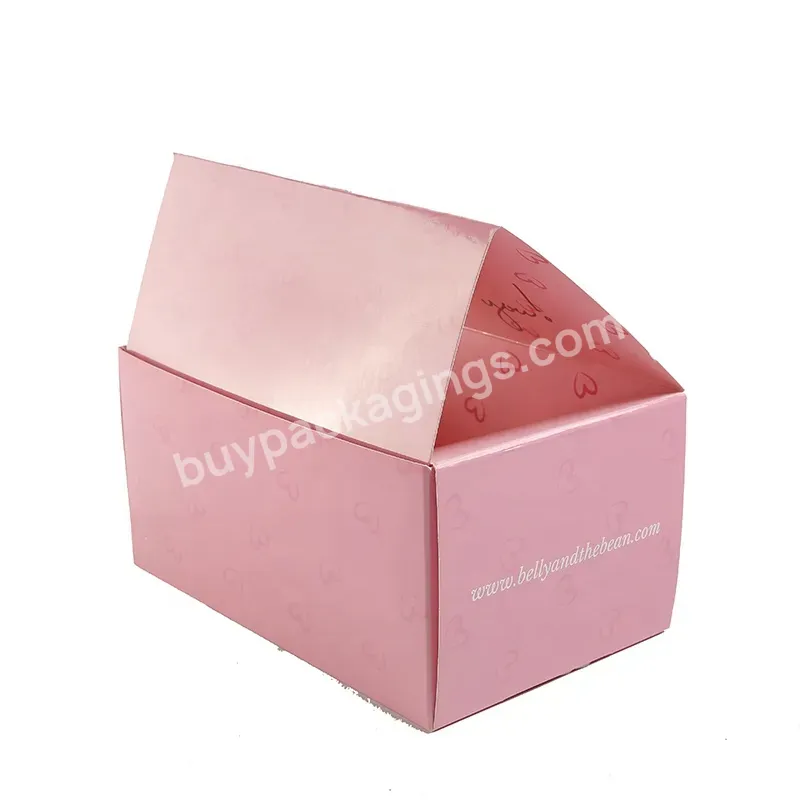 China Manufacturer Factorycorrugated Matt Lamination Wholesale Cmyk Printing Paper Box Packaging