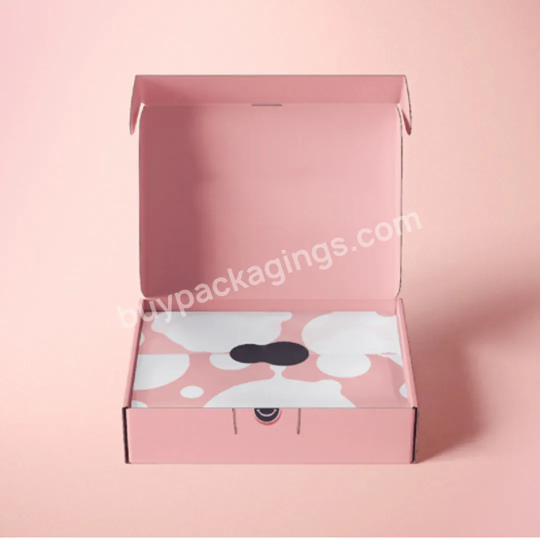 China Manufacturer High-quality Rigid Cardboard Lamination Luxury Corrugated Paper Box Clothing Cosmetics Packaging