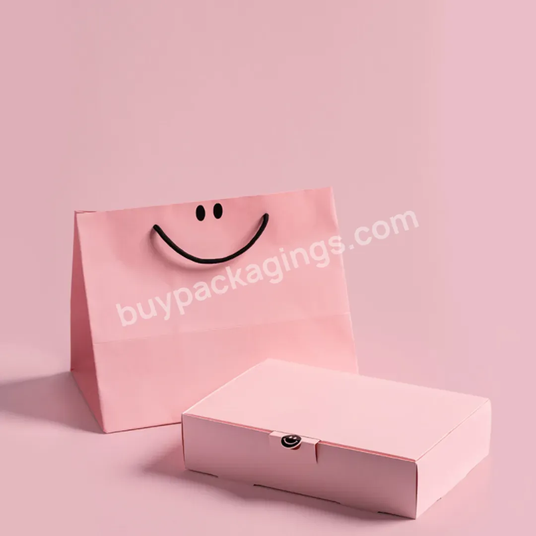 China Manufacturer High-quality Rigid Cardboard Lamination Luxury Corrugated Paper Box Clothing Cosmetics Packaging