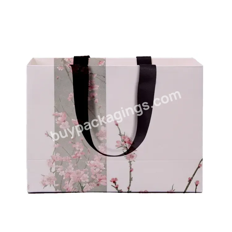 China Manufacturer Low Price White Luxury Printed Gift Custom Shopping Paper Bag With Your Own Logo