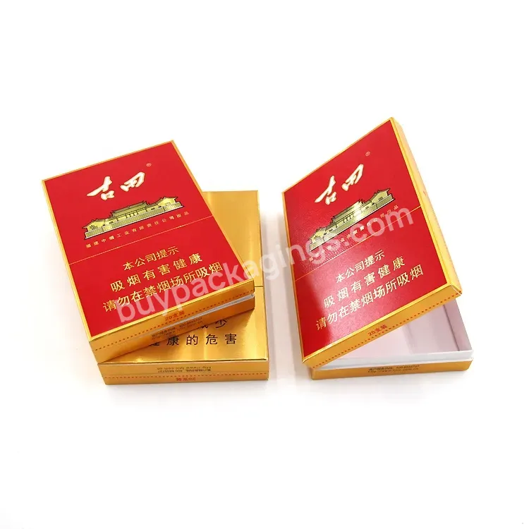 China Manufacturer Manufacture Luxury Wholesale Cigarette Tobacco Packaging High Quality Cardboard Empty Cigar Case Boxes - Buy Custom Cigar Box,Black Cigar Box,Cigar Paper Box.