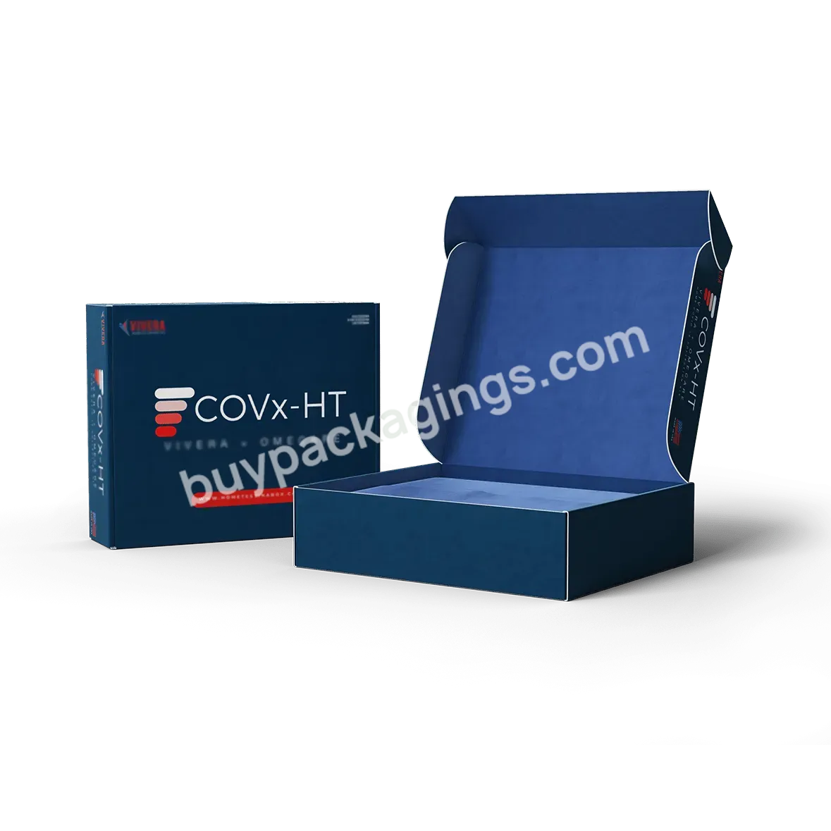 China Manufacturer Oem High-quality Custom Paper Box Cosmetic Gift Hat Handle Box Cosmetics Corrugated Cardboard Packaging Box