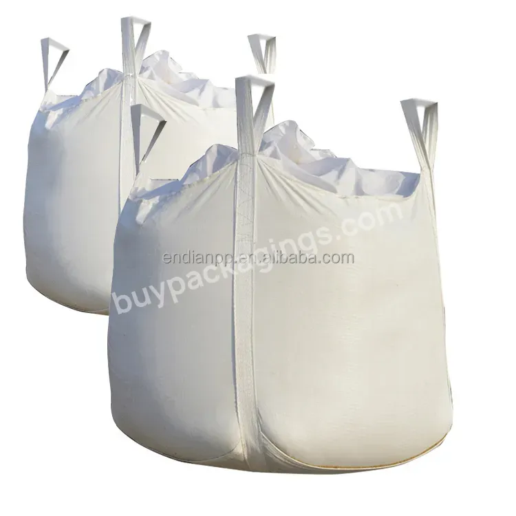 China Manufacturer Pp Food Grade 1 Ton /1.5 Ton 1000kg Fibc Big Jumbo Bags
