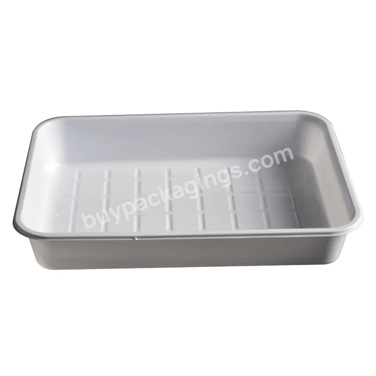 China Manufacturer White Ps Hospital Use Tray Customized Disposable