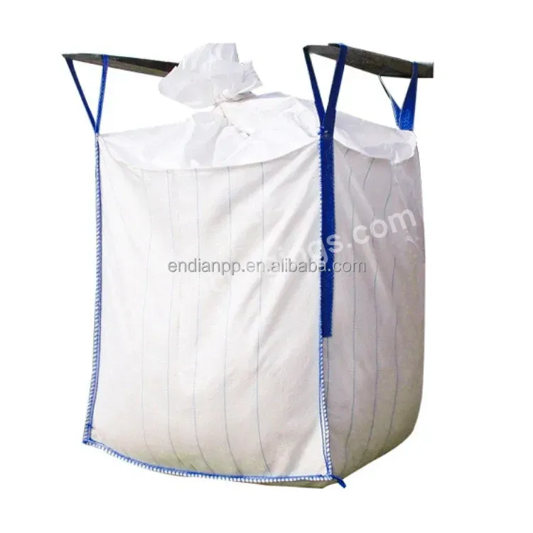 China Manufacturer White Vergin Pp 1 Ton /1.5 Ton Fibc Big Jumbo Bags