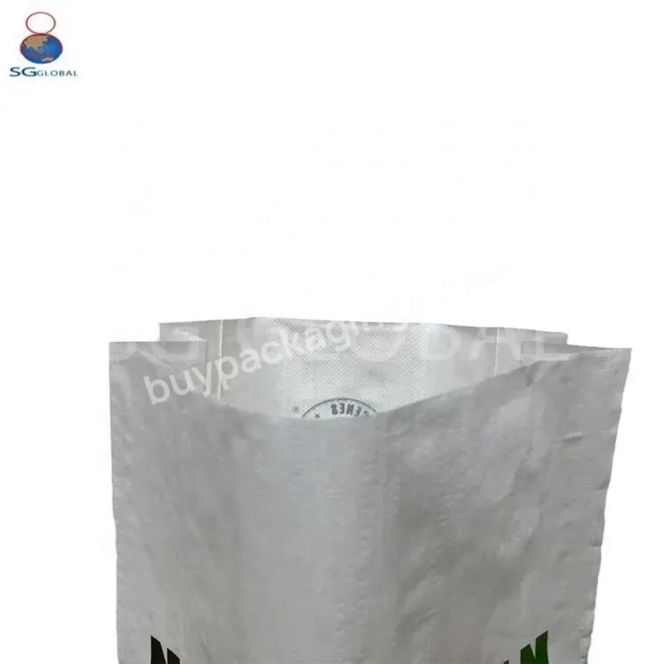 China New Design Transparent Pp Woven Bag Polypropylene Flour Starch Tapioca Packing Sacks With Pe Liner