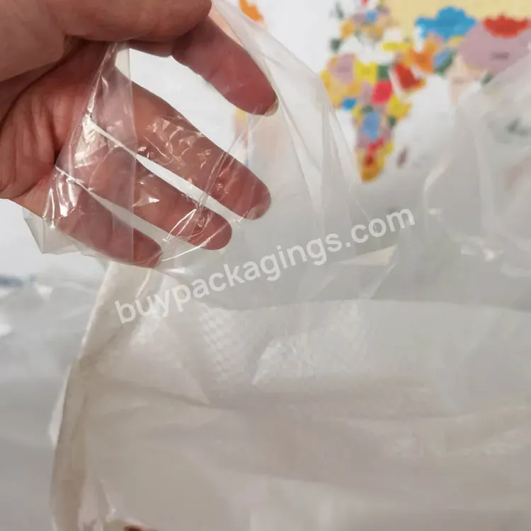 China New Material Ton Bag 90x90x110 Large Ton Bag Polypropylene Four Ring Square Ton Bag